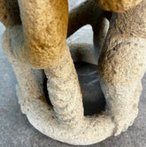 Costa Rican Stone Ceremonial Table, Tribal Motif Base